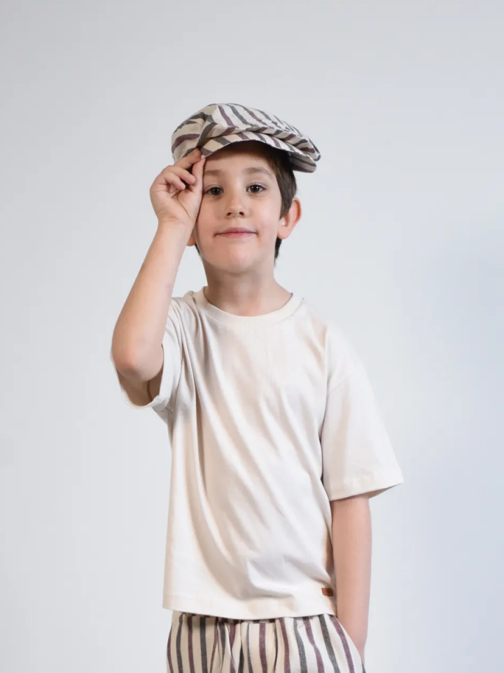 ORGANİK UNISEX Tshirt Loose Fit / Bol Rahat Kesim 2-8 yaş