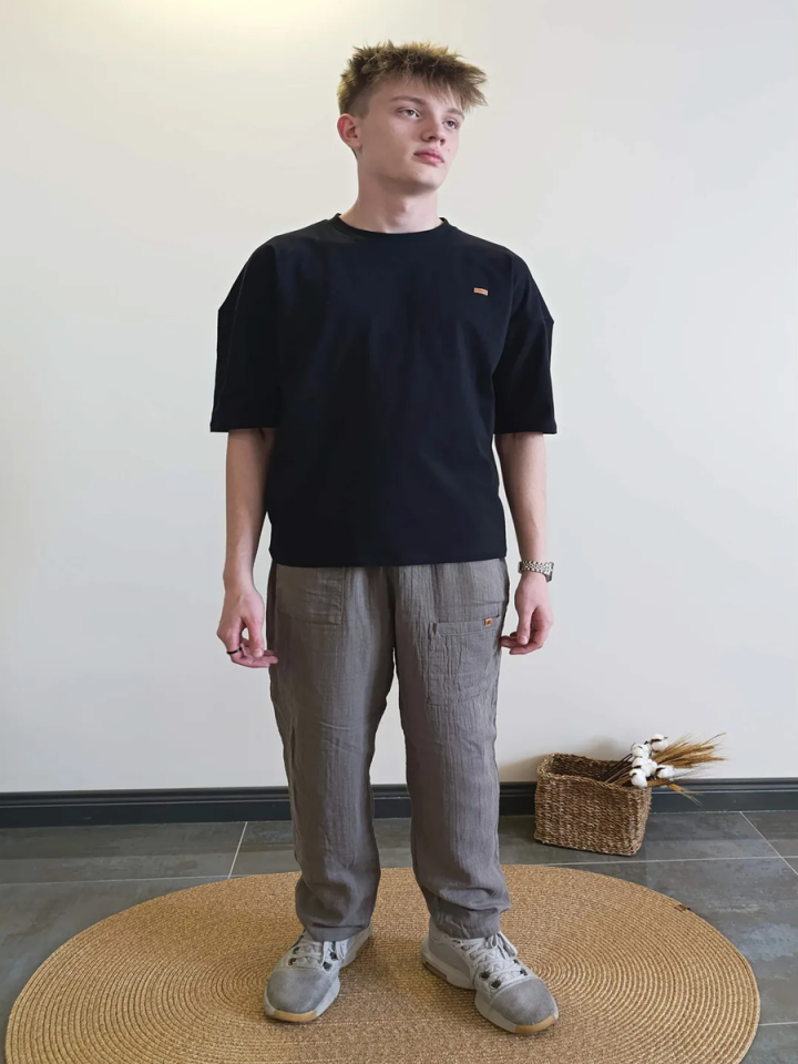 ORGANİK Tshirt Loose Fit / Bol Rahat Kesim
