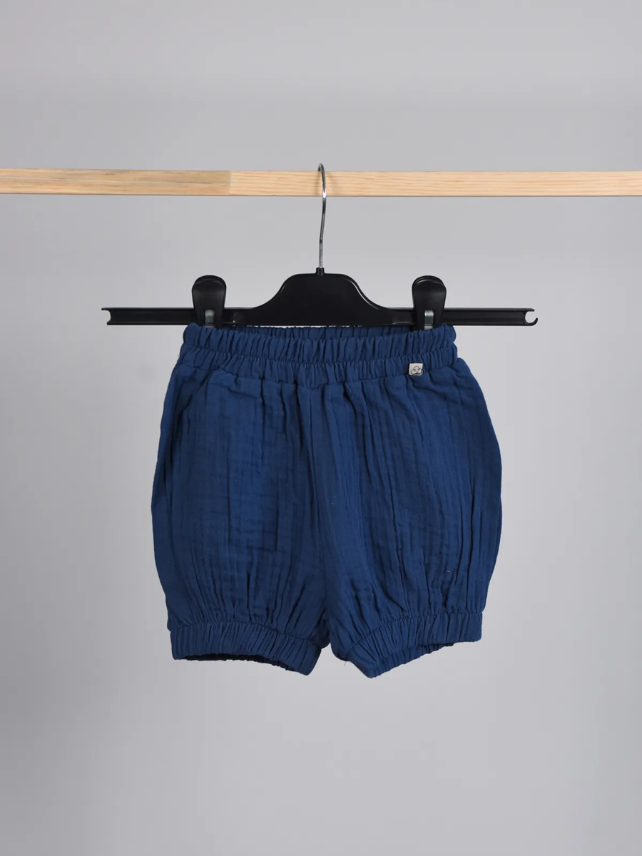 MÜSLİN Bebek-Çocuk Şort 9 ay-4 yaş Lacivert - 2-3 yaş