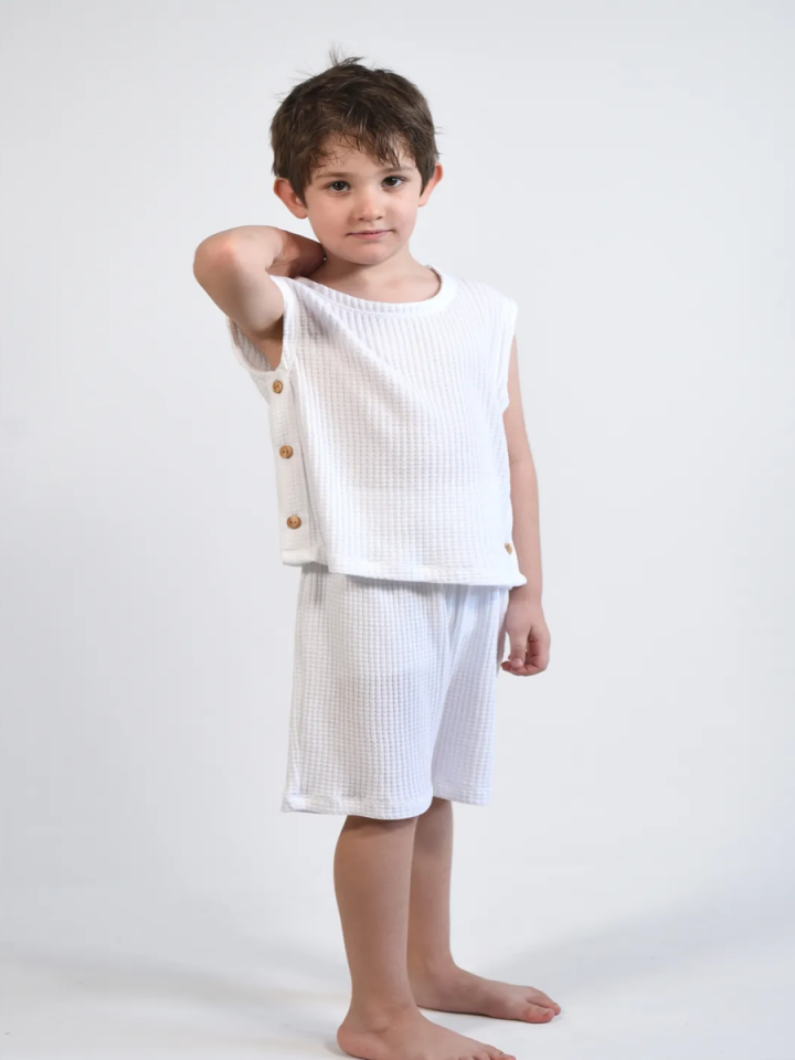 WAFFLE Alt+Üst Takım UNISEX  2-8 yaş