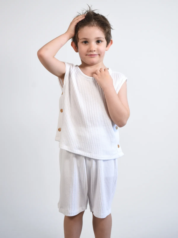 WAFFLE Alt+Üst Takım UNISEX  2-8 yaş