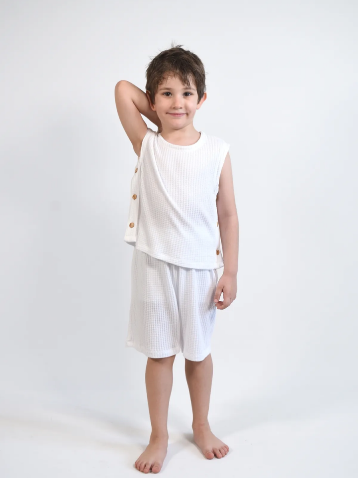 WAFFLE Alt+Üst Takım UNISEX  2-8 yaş