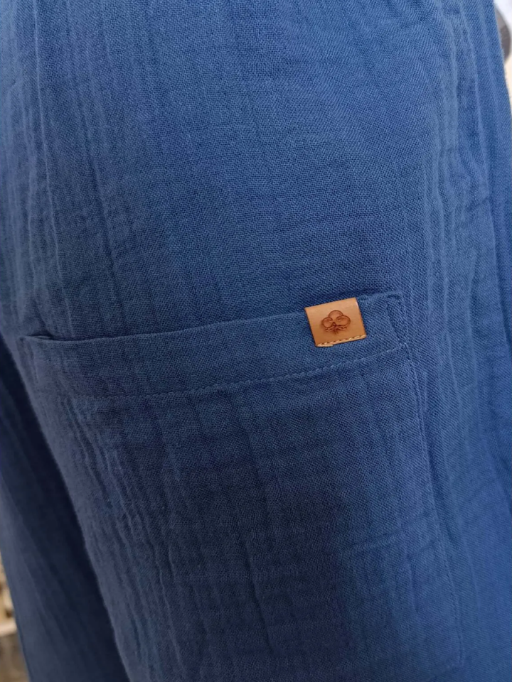 MÜSLİN Pantolon /UNISEX-Rahat Bol kesim 10- 16 Yaş