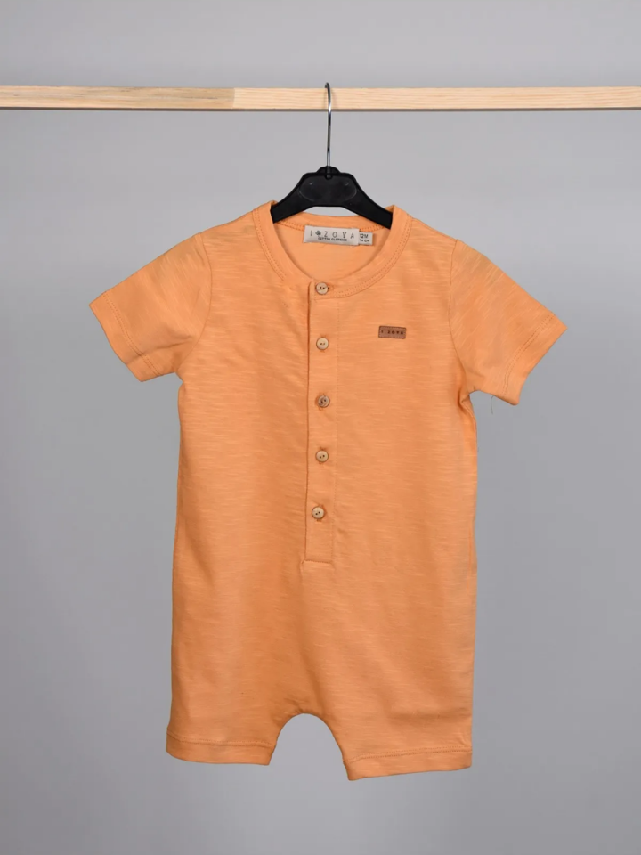 BASIC GROUP Kısa Kol Kısa Paça Tulum Bebek+ Çocuk / Bol Rahat Kesim 9 ay- 4Yaş