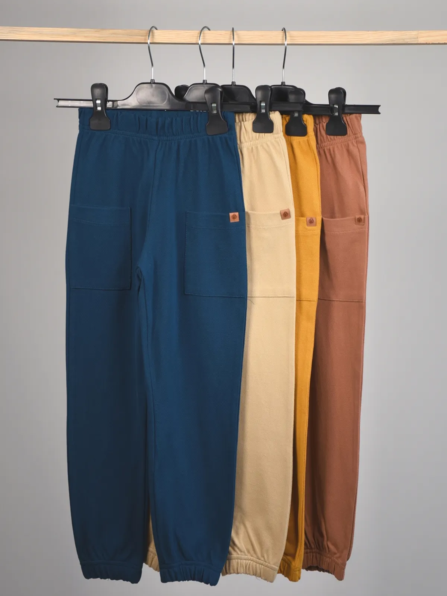 BASIC GROUP Çocuk Şalvar Pantolon ( %100 Pamuk ) 2- 8Yaş 2 Yaş - Indigo