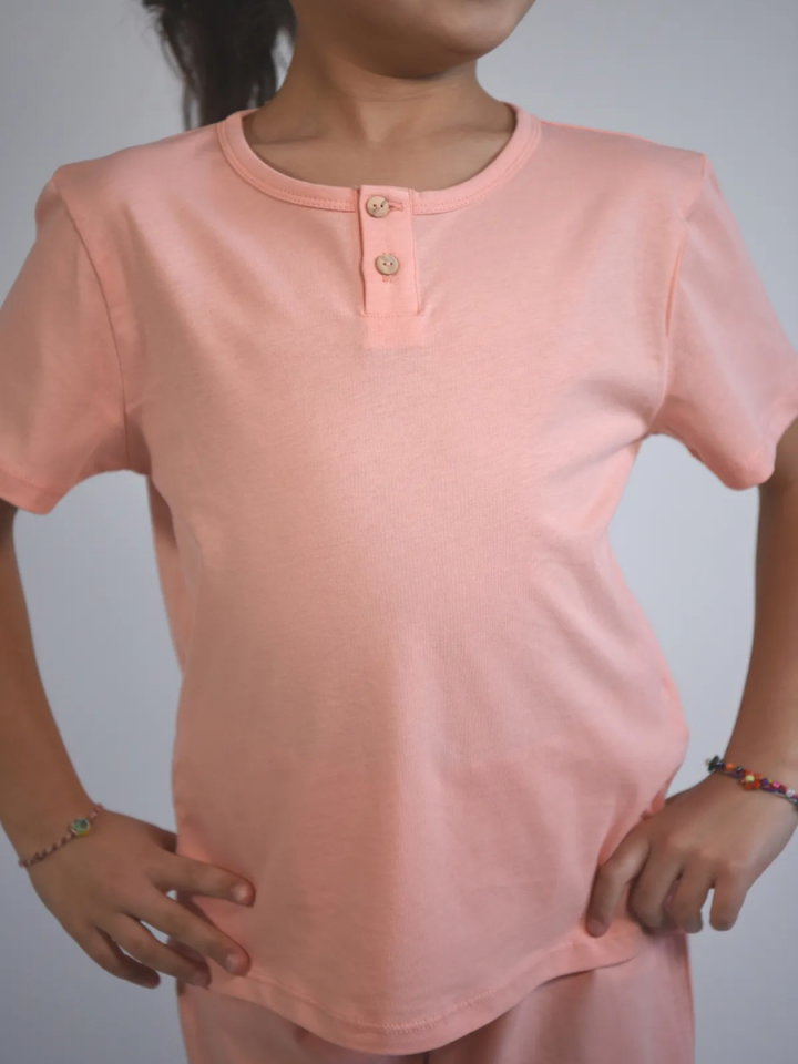 BASIC GROUP ORGANİK %100 Pamuklu Unisex Pijama Takımı 2-8 yaş